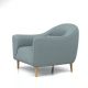 Crate and Barrel Pennie Armchair