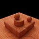 Resin Wicker V-ray material