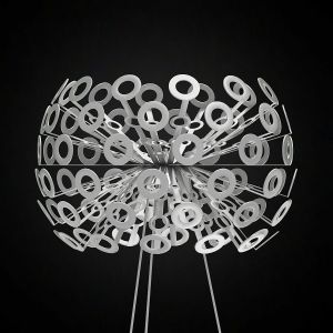 punkt garn Sammenhængende 3D Dandelion Lamp - Moooi