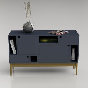 Multiple cubes sideboard