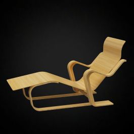 3D Marcel Breuer Long chair